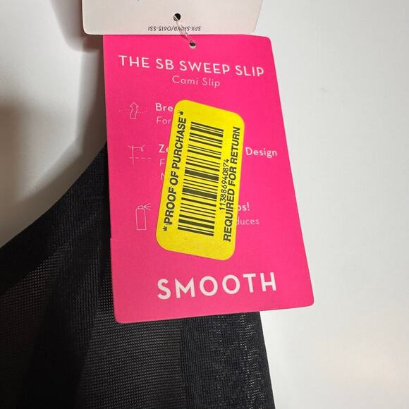 NWT Spanx SB Sweet Slip Dress Women's Black Size Large - Picture 5 of 6